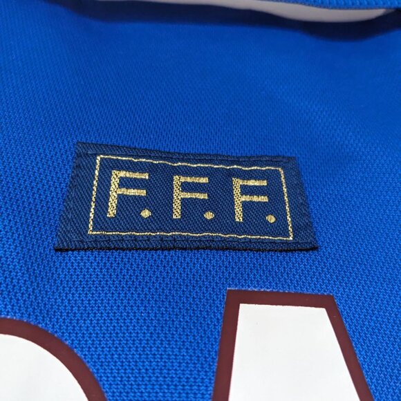 Zidane #10 France 1998 World Cup Adidas Jersey - Picture 7 of 9